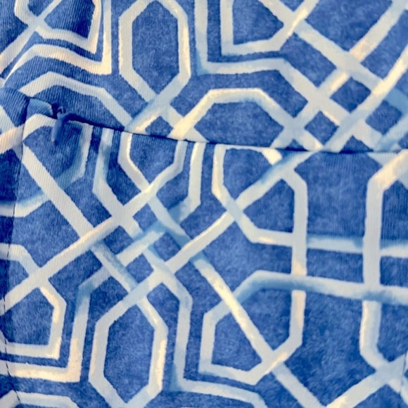 Women’s J. McLaughlin Blue & White Carmel Catalina Cloth Pants Size XS - Picture 6 of 11